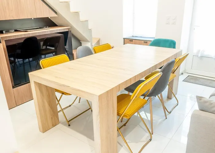 Semesterbostad Maison Avec Terrasse Plein Sud A 7 Min De La Gare *